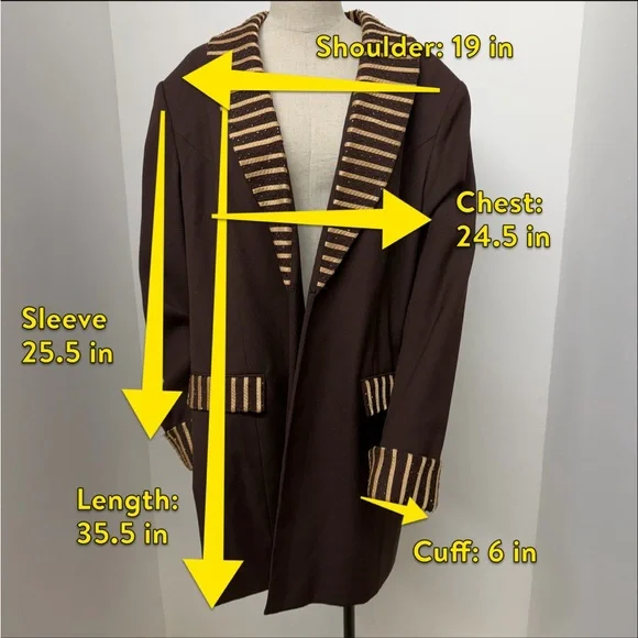 Vintage A. Audorcy Fine Ladies Suits New York Jacket Size 16 - Picture 14 of 14